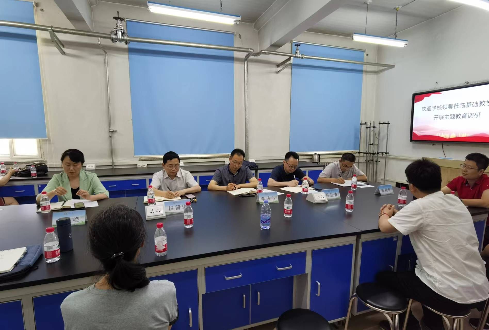 黨委副書記、院長段留生深入基礎部開展主題教育深度調研暨文化藝術交流活動